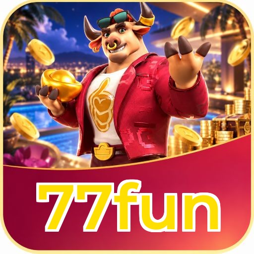 Aplicativo 77fun para Android e iOS com interface completa
